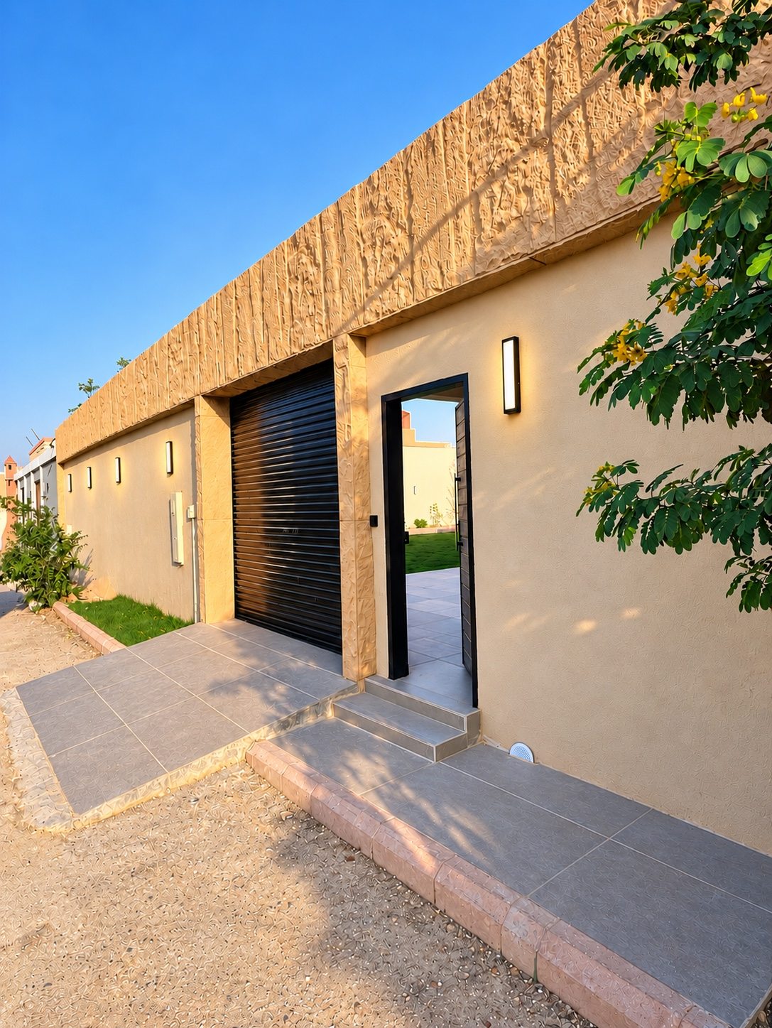 واجهة الاستراحة